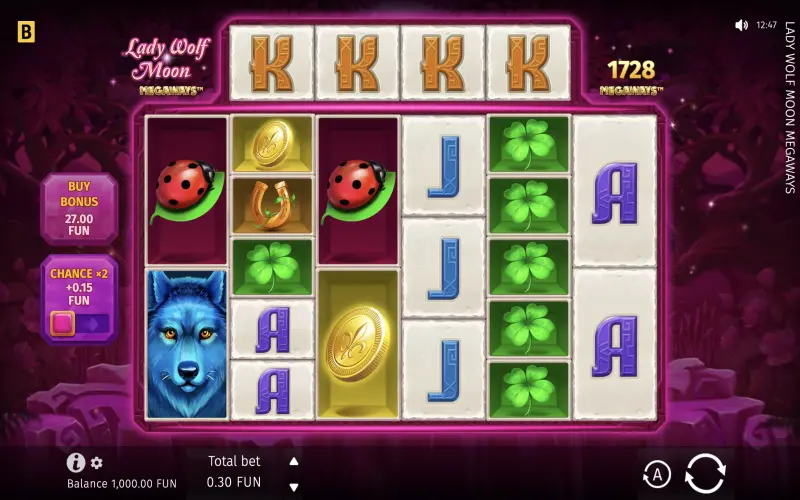 Lady Wolf Moon Megaways