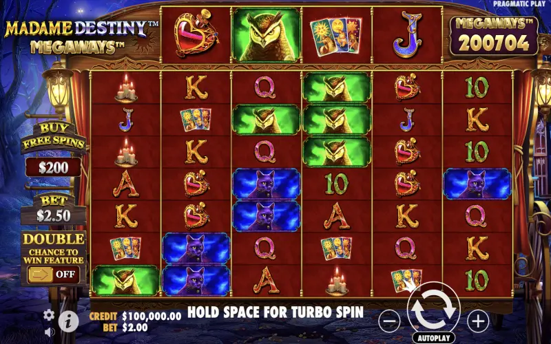Madame Destiny Megaways